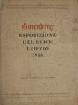 GUTENBERG. Esposizione del Reich.