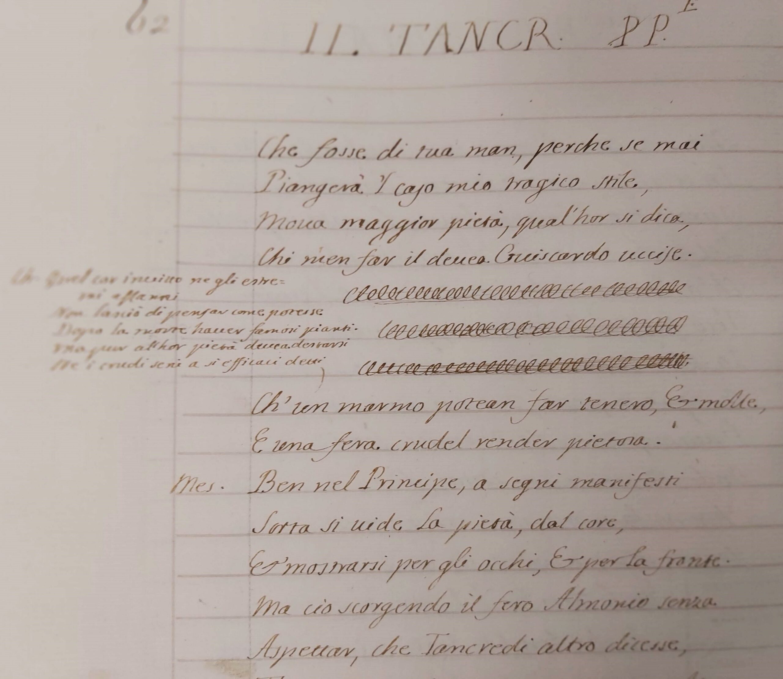 DELLE RIME LIBRI DUE. Il Tancredi Principe tragedia. Delle trasformazioni tre libri due. - immagine 5