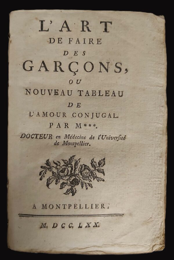 L'ART DE FAIRE DES GARCONS