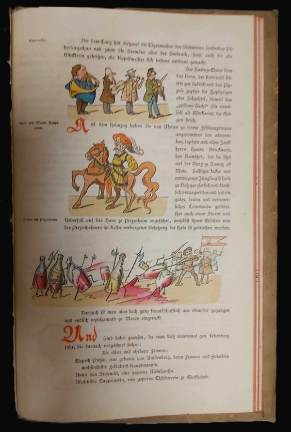 CHRONICA VON DEM GESCHLOSSE und der Vesten ze Lebenberg... durchgelesen von den Professoren Fr. Defregger und J. V. Zingerle, herausgegeben von Fridolin Plant. - immagine 2