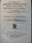 DE REBUS COENOBII CREMONENSIS ordinis praedicatorum deque illustribus qui ex ro prodiere viris Commentarius.