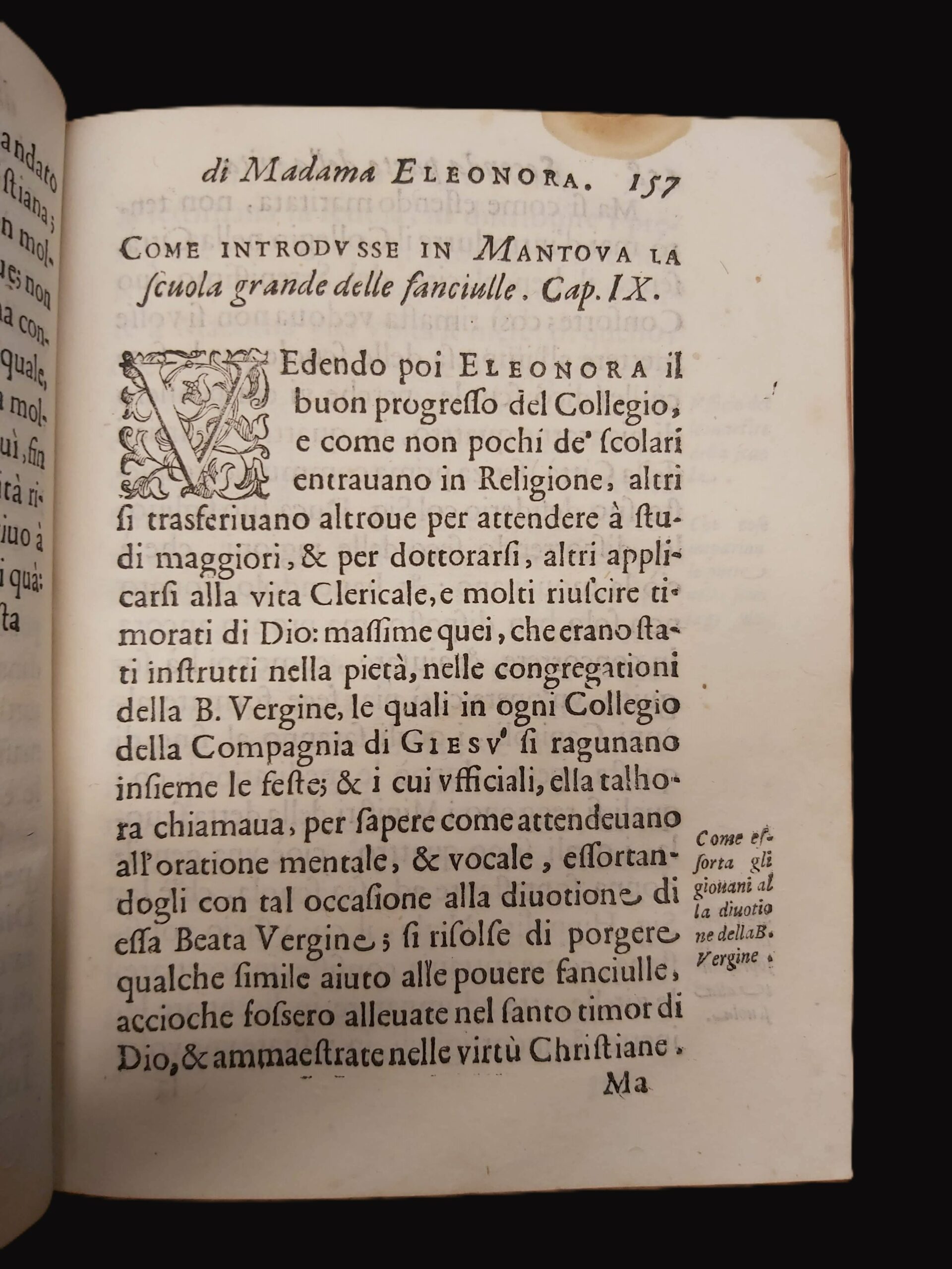 VITA DELLA SER.MA ELEONORA ARCIDUCHESSA D'AUSTRIA DUCHESSA DI MANTOVA et di Monferrato, &.... Coll'aggiunta delle meditationi che faceva in vita e dell'Estratto di quelle colle quali si preparò alla morte. - immagine 5